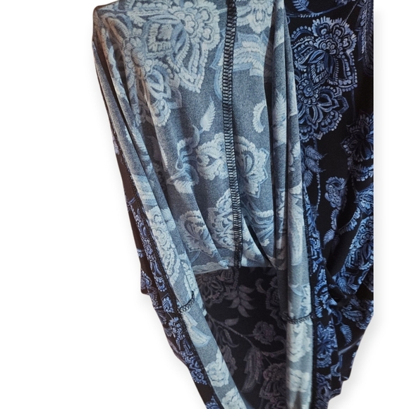 Tommy Hilfiger Blue Floral A-Line Dress, Sz 6, EUC - Picture 7 of 11